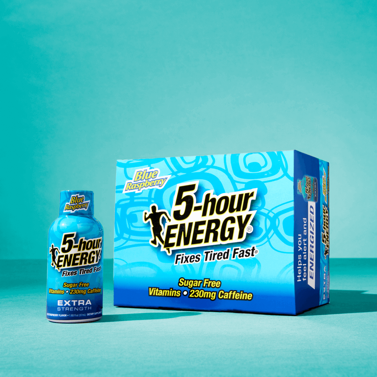 Blue Raspberry Flavor Extra Strength 5-hour ENERGY Shots