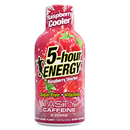 Raspberry Cooler Flavor - 12 Pack